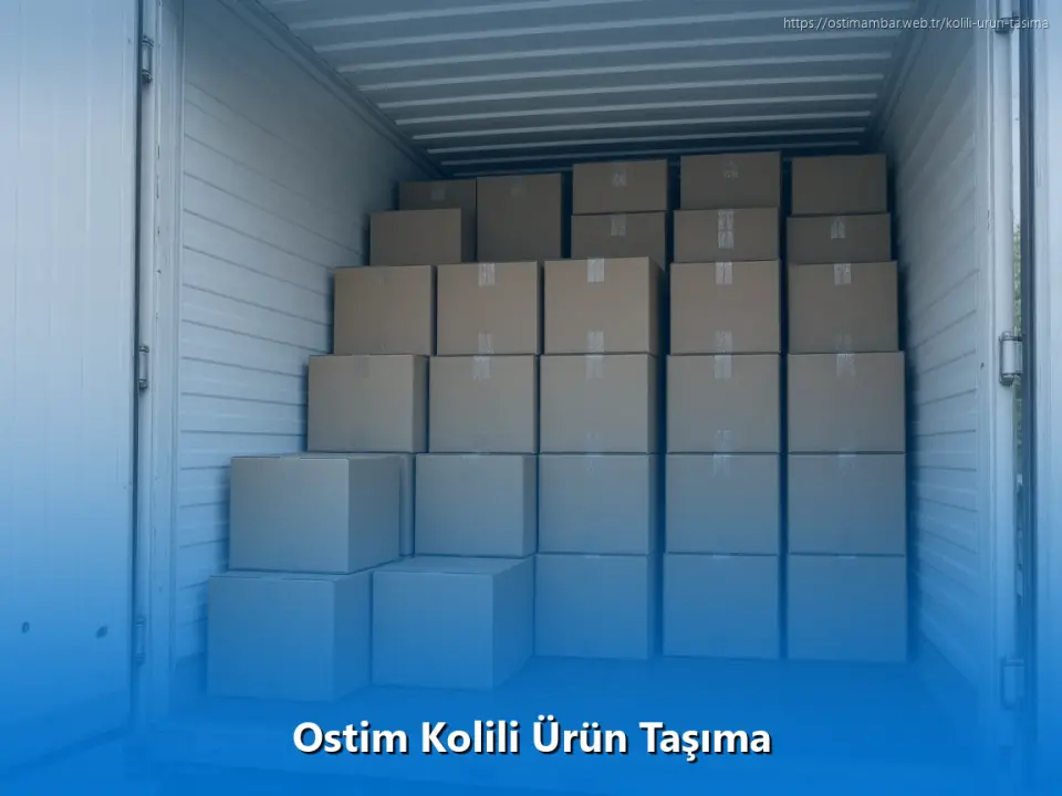 Ostim Kolili Ürün Taşıma
